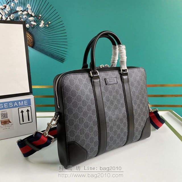 Gucci古馳包包 G家新款男包 474135 古奇男士手提公事包 gdj1429